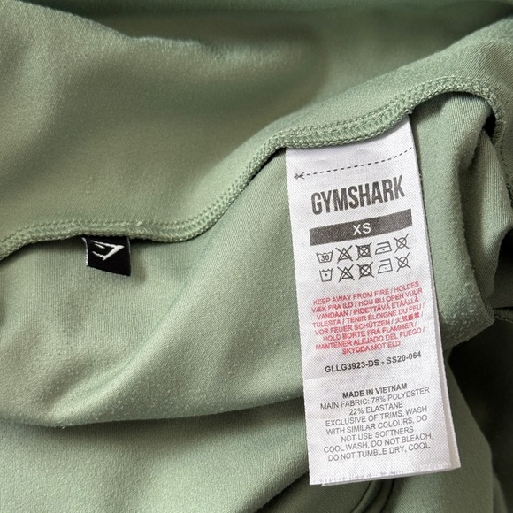 Gymshark Training 7/8 leggings - Size XS in light green - Picture 12 of 16